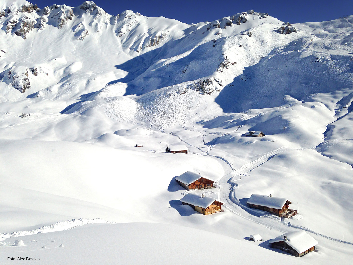 Winter in den Bergen