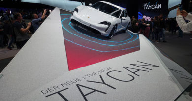 Präsentation des neuen Porsche Taycan auf der IAA 2019