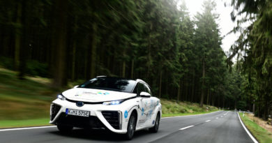 Toyota Mirai unterwegs