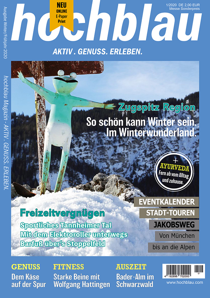 hochblau Magazin 1/2020 Cover